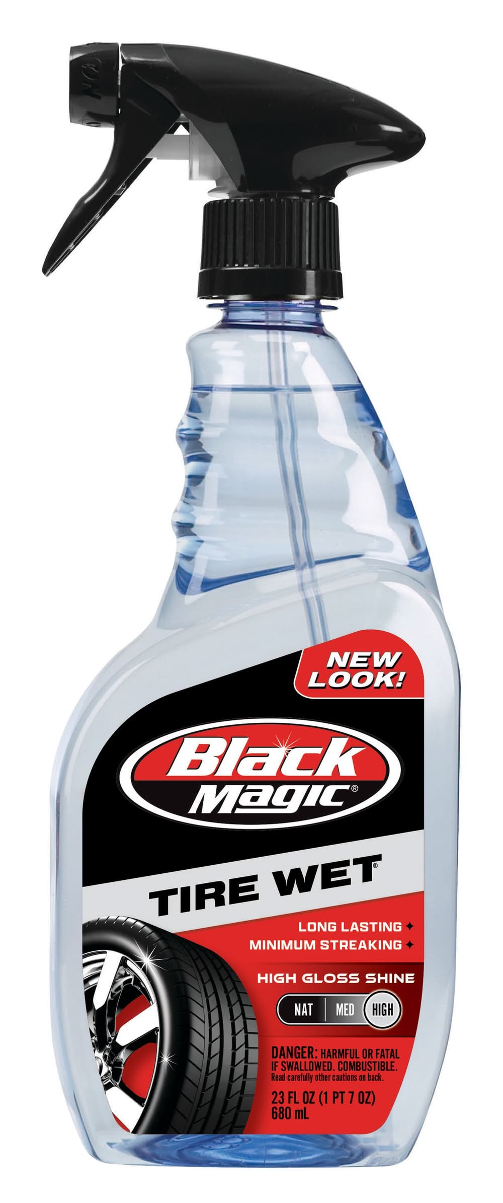 Black Magic Tire wet 23 -fl oz Spray Car Exterior Cleaner