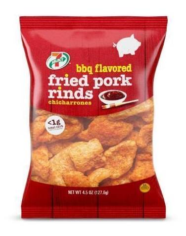 7-Select BBQ Pork Rinds 4.5oz