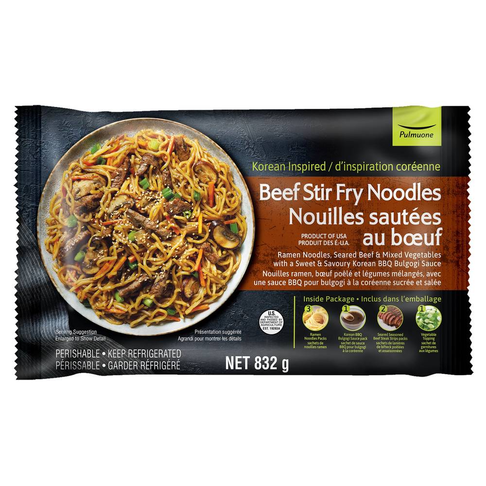 Pulmuone Beef Stir Fry Noodles, 832 G