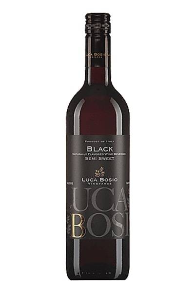 Luca Bosio Vineyards Black Semi Sweet Red Wine (750 ml)
