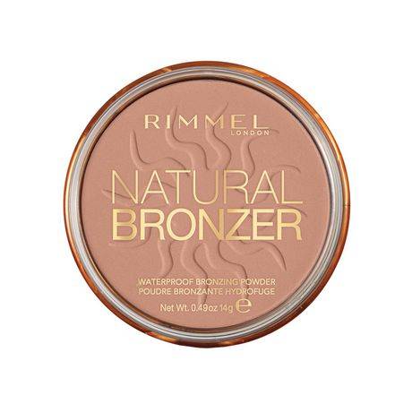 Rimmel London Natural Bronzer Waterproof Bronzing Powder (001 sunlight)