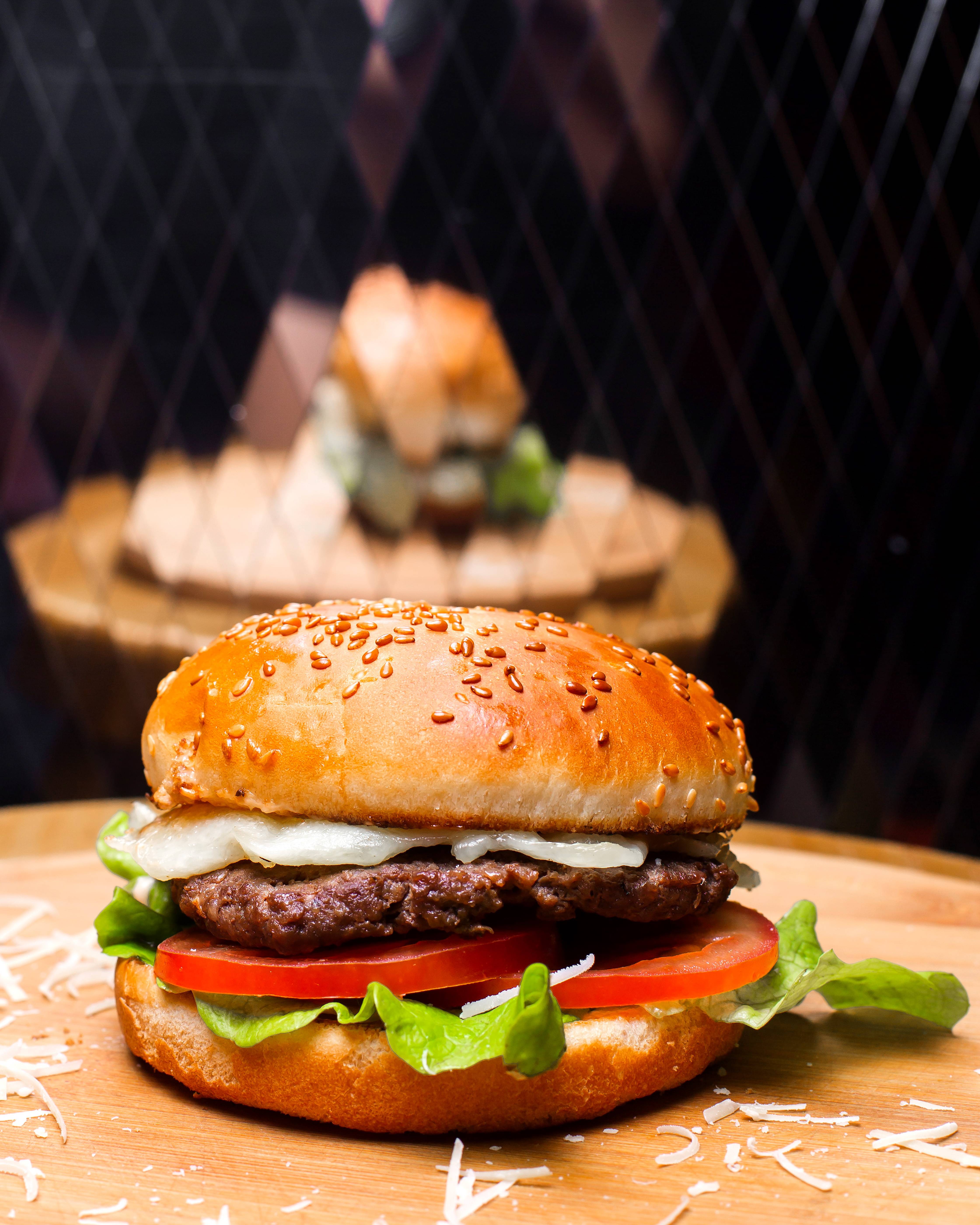 Cheese Burger Sous Feu du Bois 🧀🔥