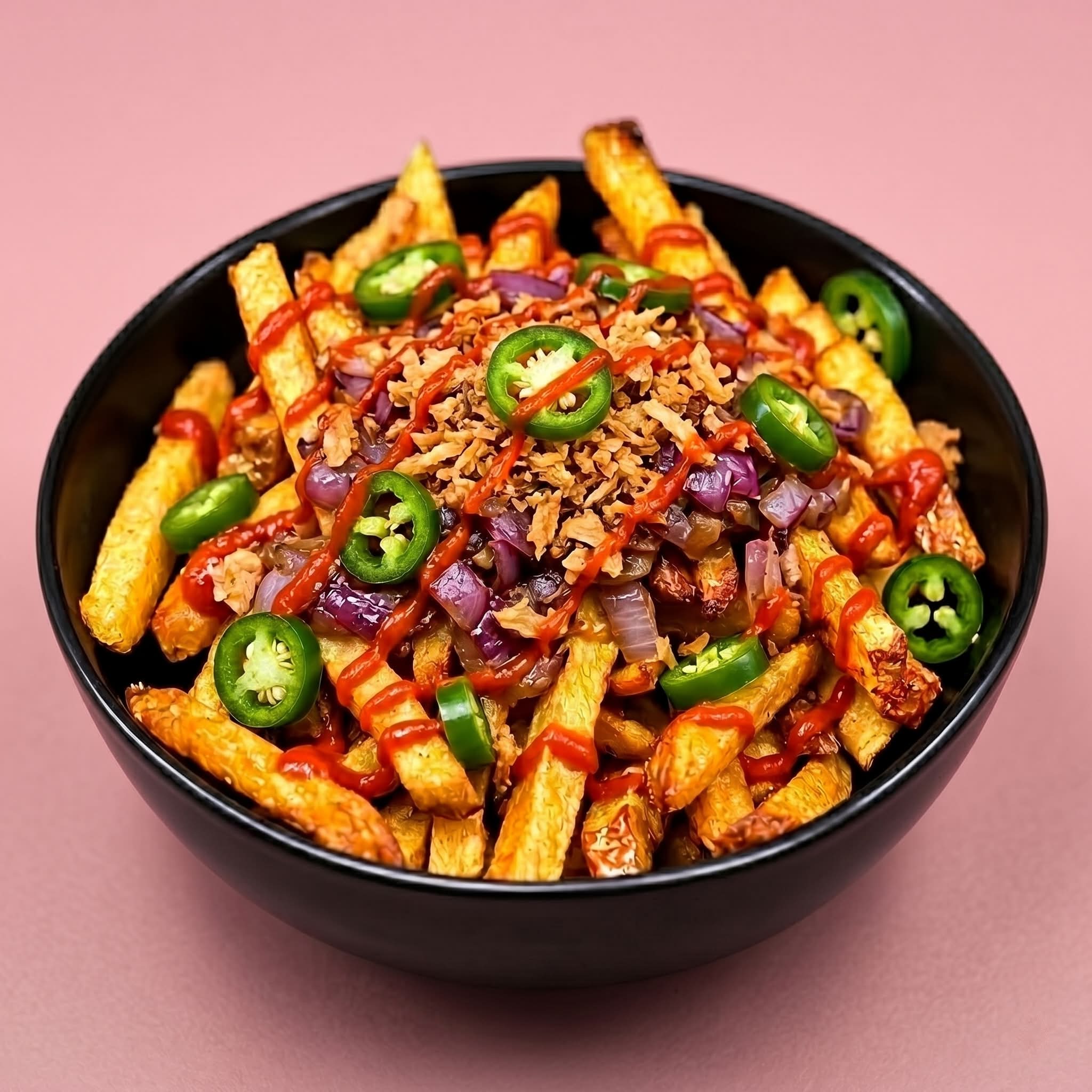 Spicy Sriracha Fries 🔥