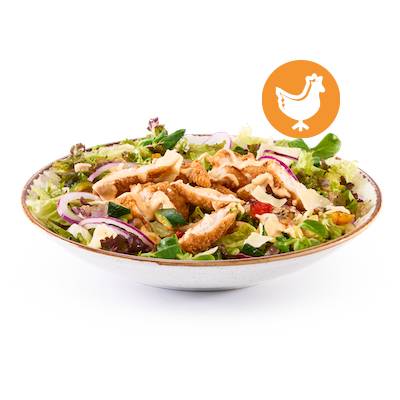Crunchy chicken salade