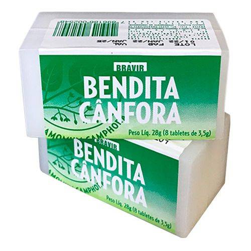 Bravir · Odorizante de ambiente bendita cânfora (500 g)