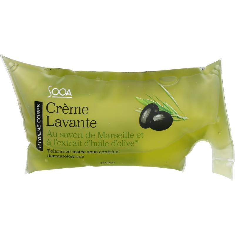 SOOA - Crème lavante savon de marseille olive