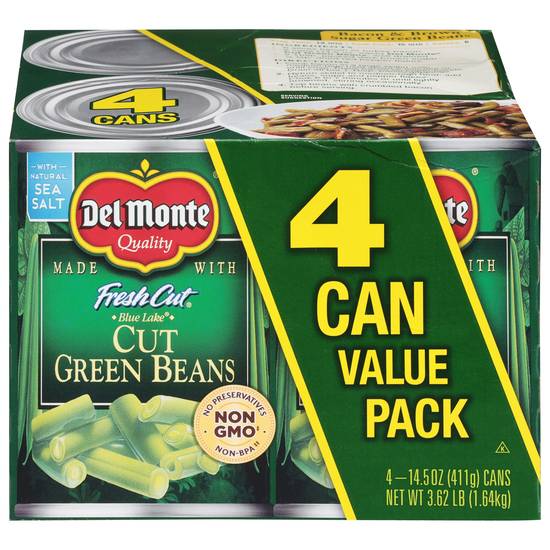 Del Monte Value pack Mixed Cut Green Beans
