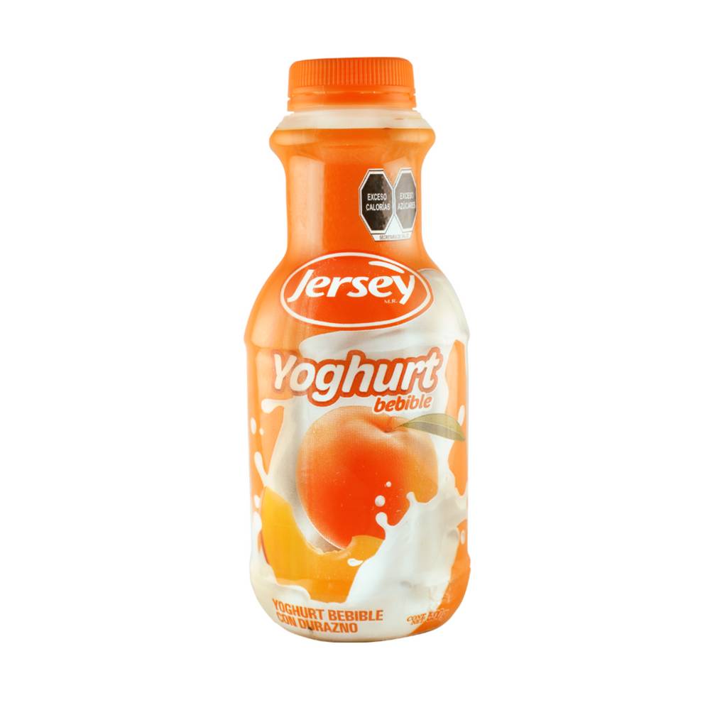 Jersey · Yoghurt bebible, durazno (500 g)