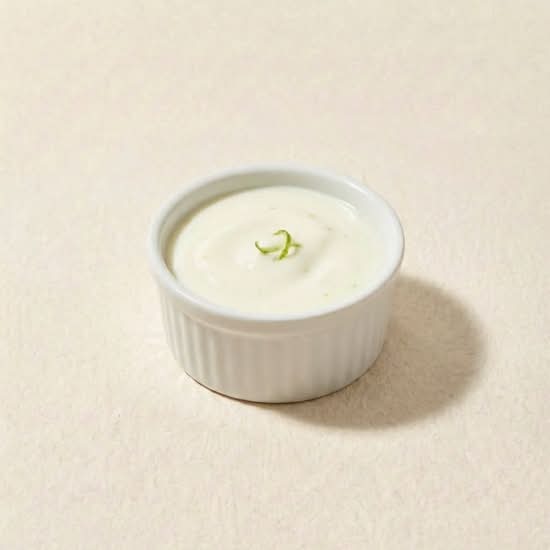 🍋✨ Sauce Blanche Au Citron Vert