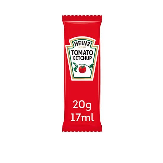 Heinz ketchup sachet