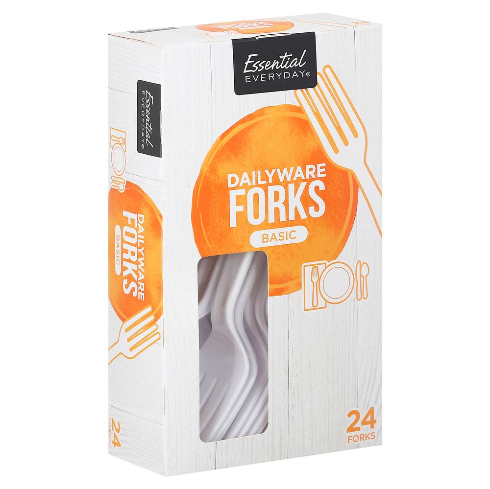 Essential Everyday Dailyware Basic Forks