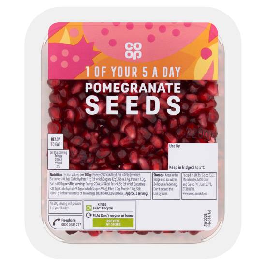Co-Op Pomegranates 220g