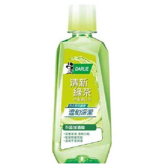 DARLIE好來清新綠茶漱口水(無酒精配方)500ml
