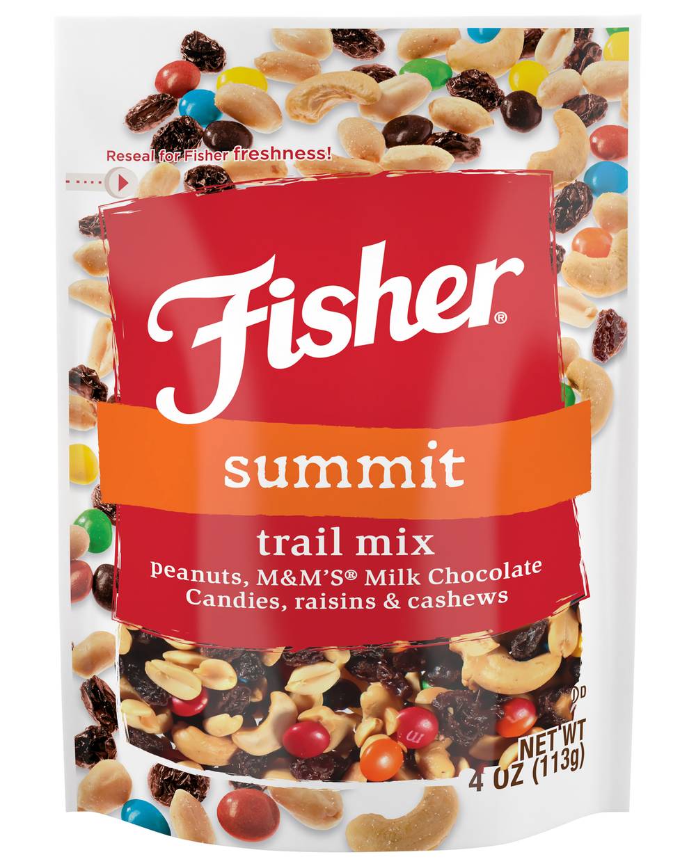 Fisher Summit Trail Mix With M&Ms (4 oz)
