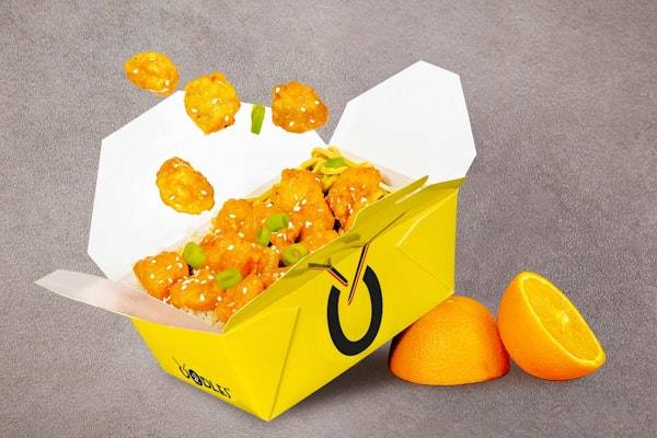 Orange Chicken Box