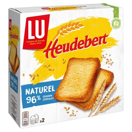 LU Heudebert Toast Naturel 300 g