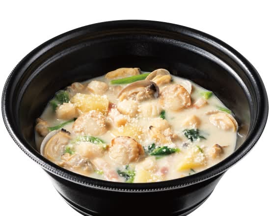 （ソースのみ・麺なし）帆立とあさりのチャウダースープパスタ　(Sauce only)Chowder Soup Spaghetti with Scallops and Clam