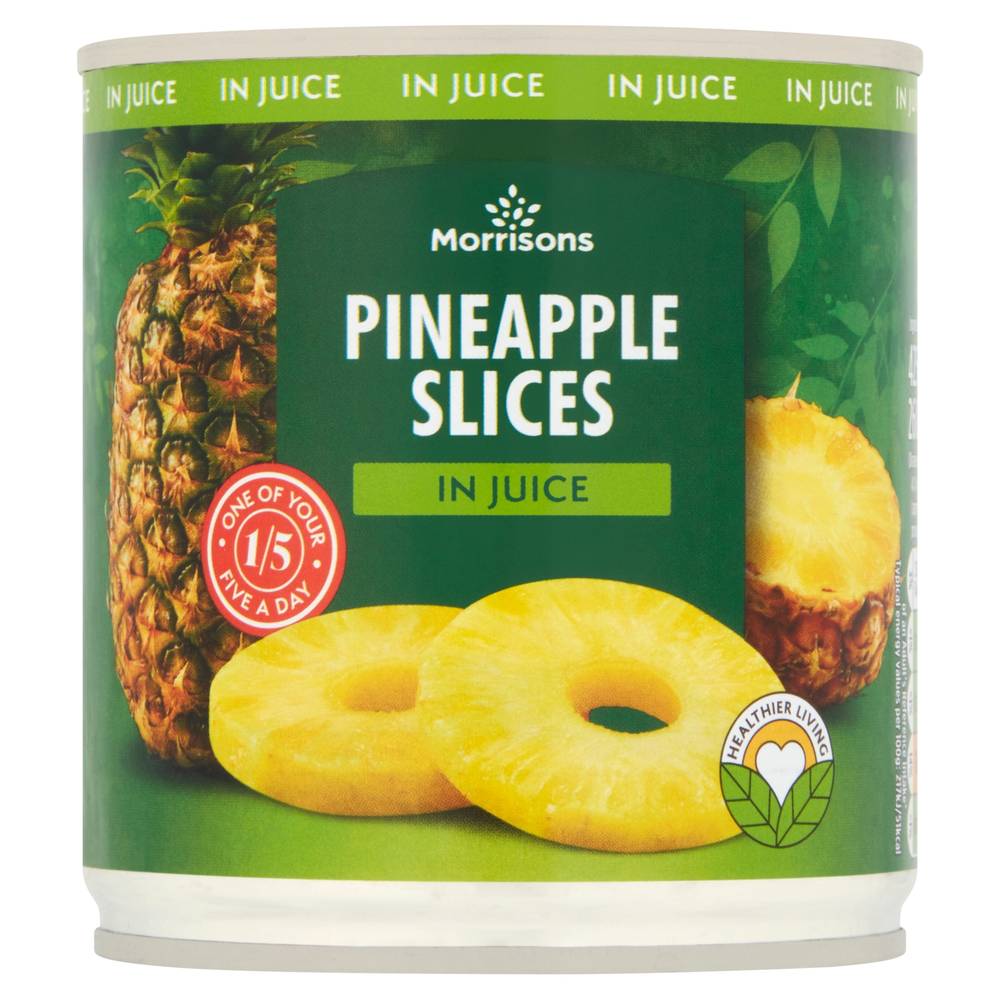 Morrisons Pineapple Slices In Juice 425G