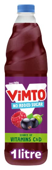 Vimto No Added Sugar Real Fruit Squash (1L)
