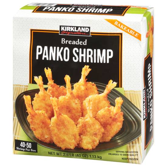 Kirkland Signature Breaded Panko Shrimp (2.5 lbs)