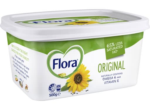 Flora Original Margarine Spread (500g)