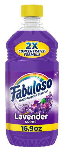 Fabuloso Multi-Purpose Cleaner 2X Concentrated Formula Lavender Scent 16.9 fl oz