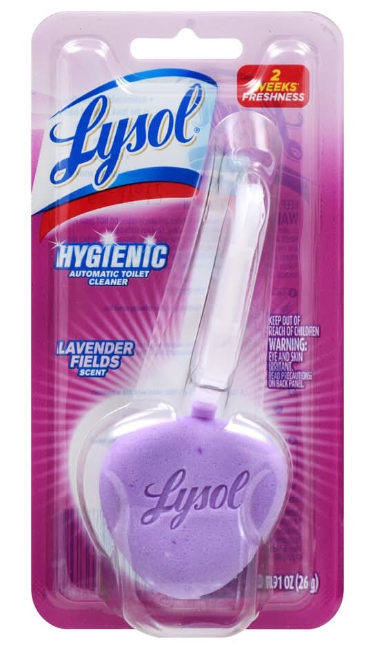 Lysol Hygienic Automatic Toilet Bowl Cleaners, Lavender Fields (0.91 oz)