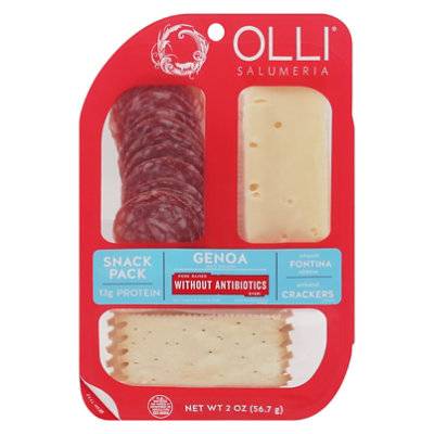 Olli Genoa & Fontina Snack pack With Crackers