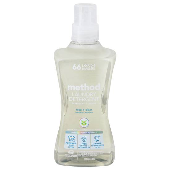 Method Free + Clear Laundry Detergent
