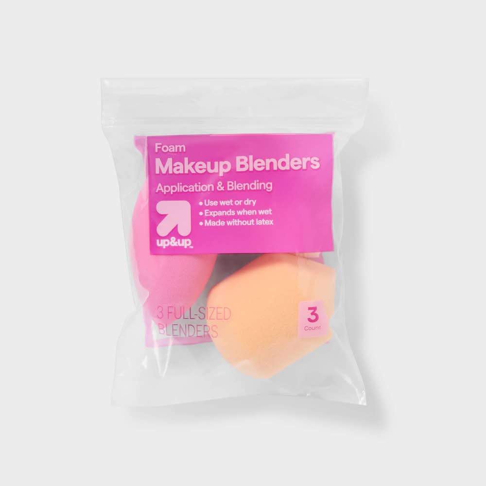 up&up Foam Makeup Blenders (3 ct)