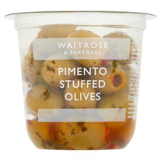 Waitrose Olives Stuffed With Sweet Red Pepper