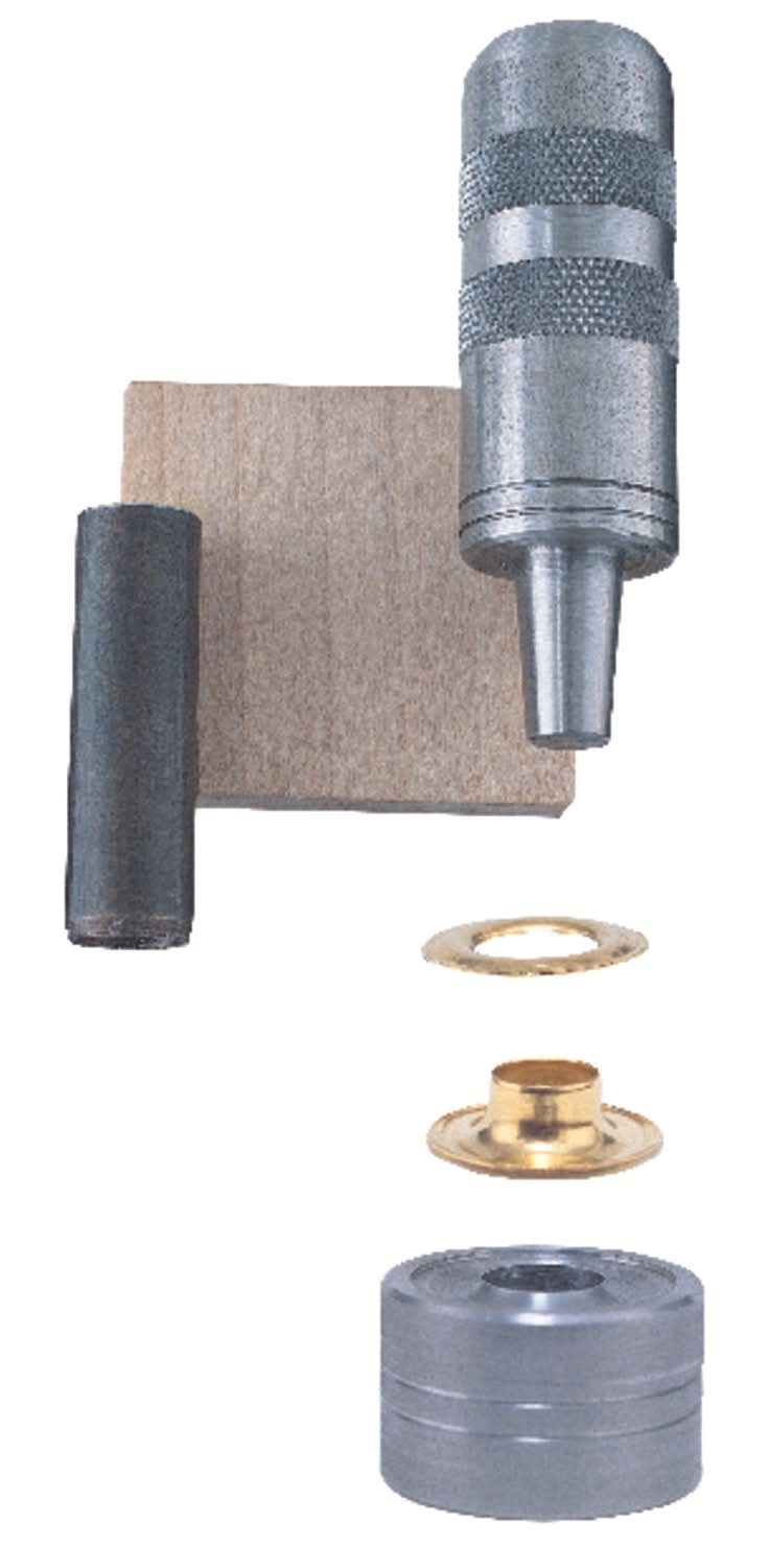 General 1/4 In. D Brass Grommet Kit 1 Pk