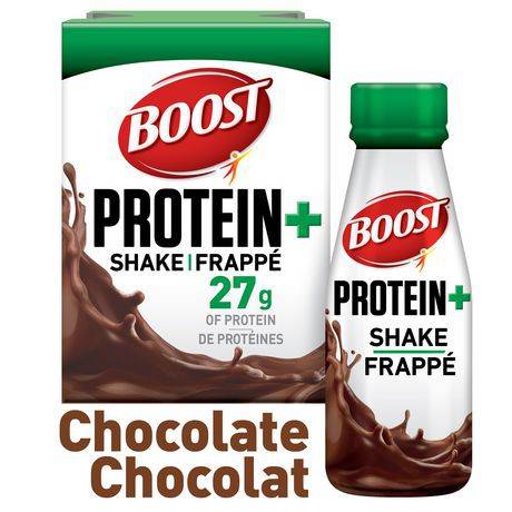 Boost Protein+ Chocolate Meal Replacement Shake (4 x 325 ml)