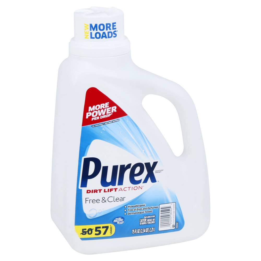 Purex Dirt Lift Action Concentrated Detergent (75 fl oz)