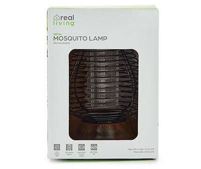 Oil-Rubbed Bronze Solar Bug Lamp