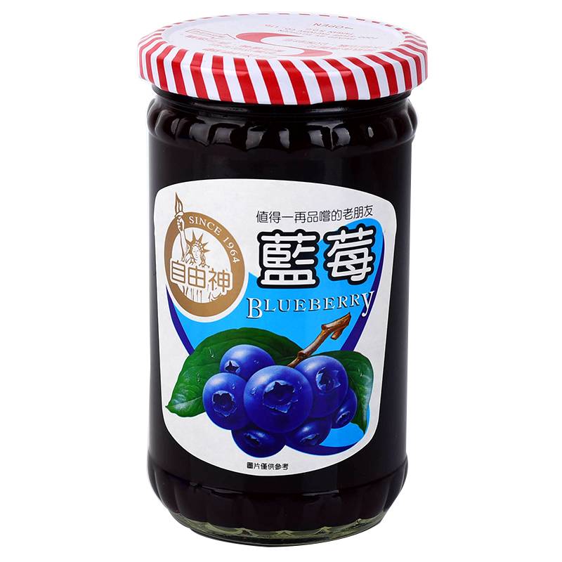 自由牌藍莓果醬400g <400g克 x 1 x 1Can罐> @14#4710056140020
