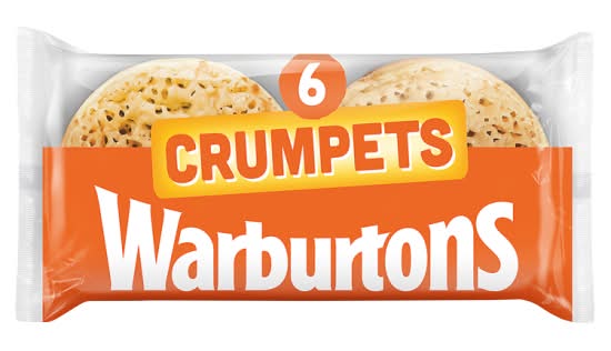 Warburtons Crumpets (6 pack)