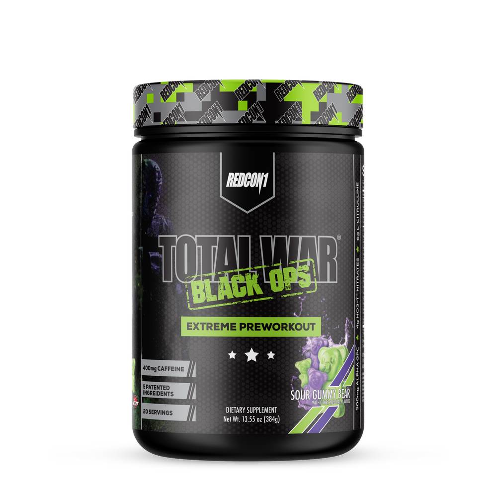 Total War x Black Ops Preworkout - Sour Gummy Bear (40 Servings) (1 Unit(s))