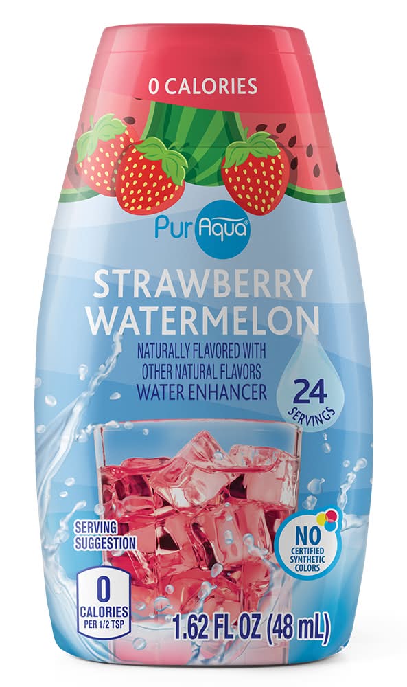 PurAqua Flavored Liquid Water Enhancer, Strawberry Watermelon (1.62 fl oz)