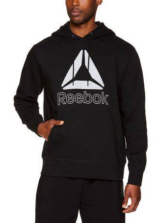 Reebok Men's Delta Hoodie, XXL, Black