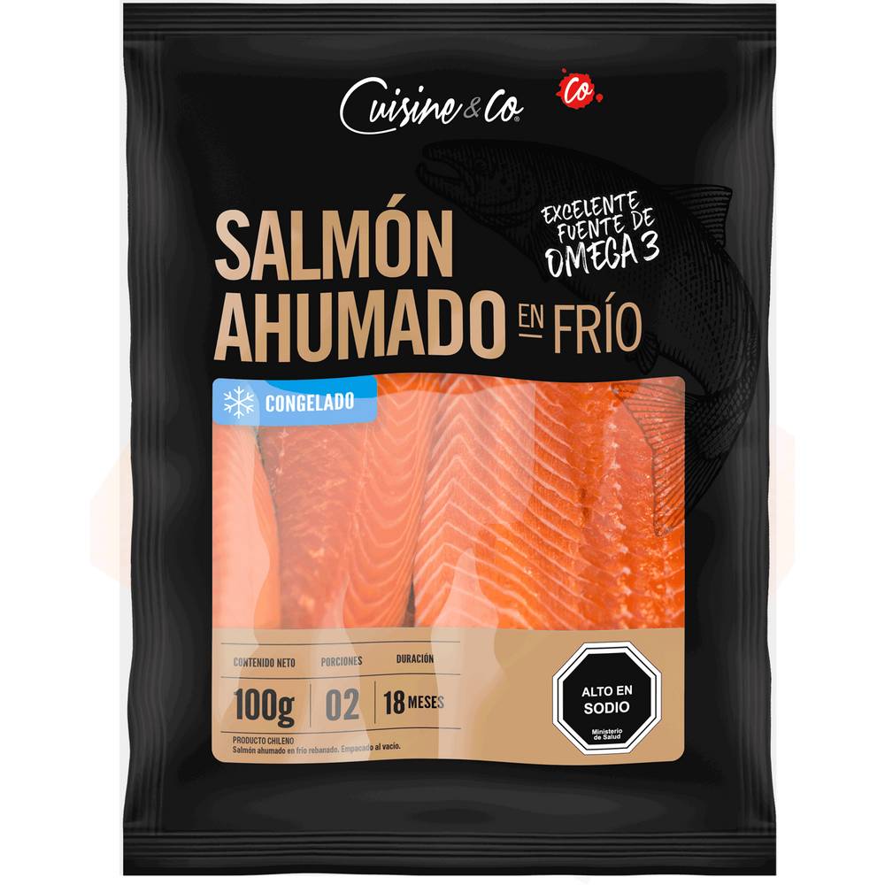 Cuisine & Co · Salmón ahumado (100 g)