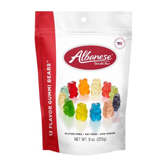 Albanese 12 Flavor Gummi Bears 9oz