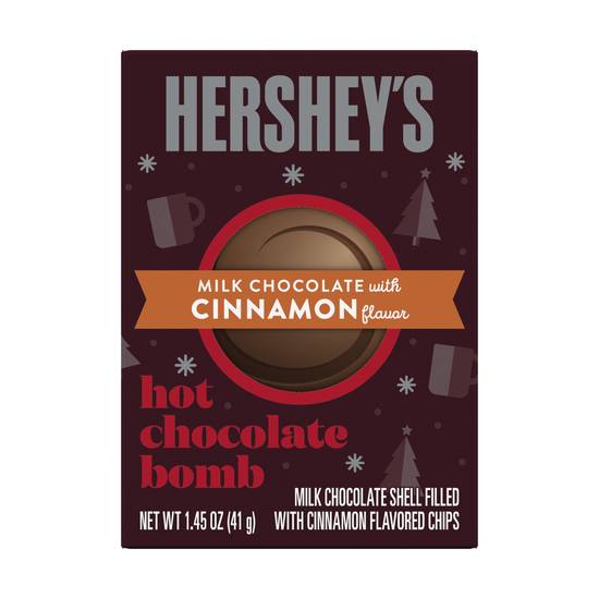 Order Hersheys Hot Chocolate Bomb Filled with Cinnamon Chips - 1.45 oz food online from Rite Aid store, Costa Mesa on bringmethat.com