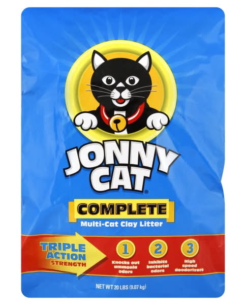 Jonny Cat Complete Multi-Cat Clay Litter (20 lbs)