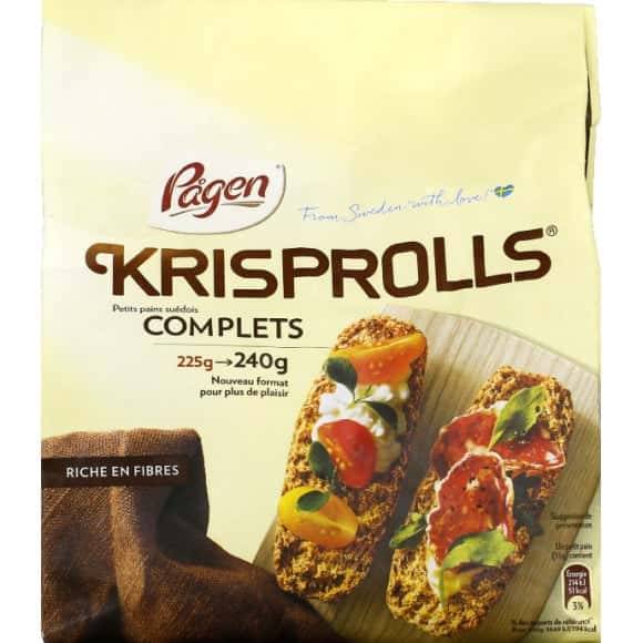 Pagen - Krisprolls petits pains complets (240g)