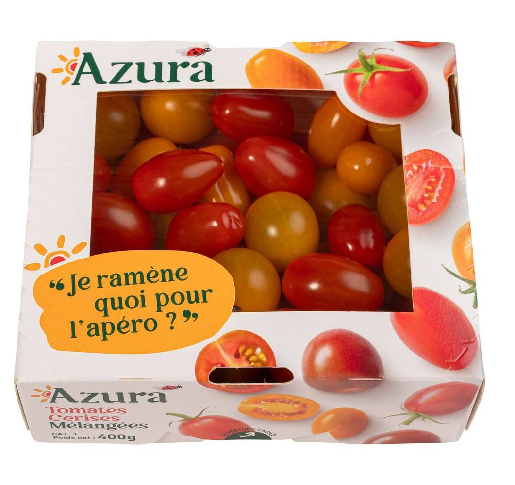 Azura - Tomates cerises rondes et allongées (400g)
