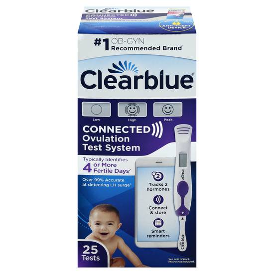 Clearblue Connected Ovulation Test System (25 ct)