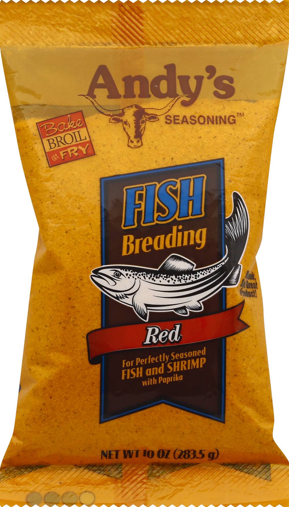 Andy's Red Fish Breading Seasoning (10 oz)