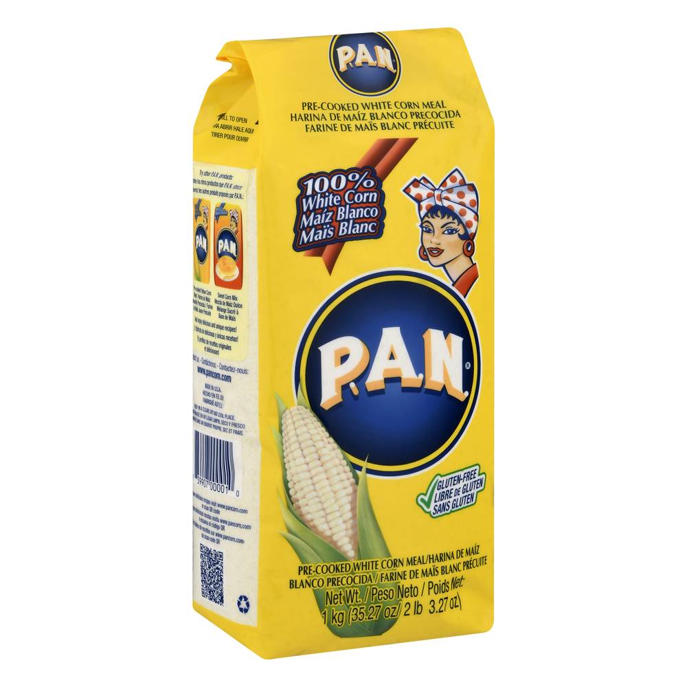 P.a.n. Pre-Cooked White Corn Meal