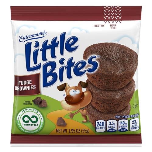 Entenmann's Little Bites Fudge Brownies 4ct